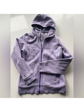 Ivivva size 12 Purple Zip-Up Hoodie